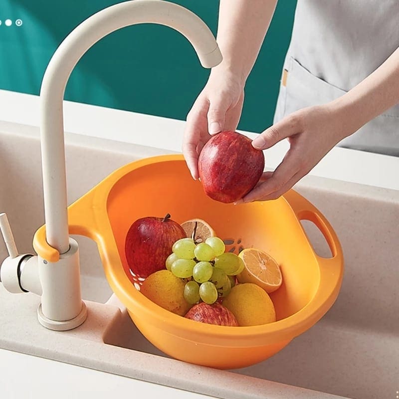 Plastic Fruit Vegetable Wash Drain Basket, Plastic Organizer Basket With Hook, Storage Container, Sink Hanging Drain Basket, Kitchen Storage Sink Shelf, Silicone Storage Basket Bag, Adjustable Holder For Sink Plastic Fruit Vegetable Wash Drain Basket, Plastic Organizer Basket With Hook, Storage Container, Sink Hanging Drain Basket, Kitchen Storage Sink Shelf, Silicone Storage Basket Bag, Adjustable Holder For Sink